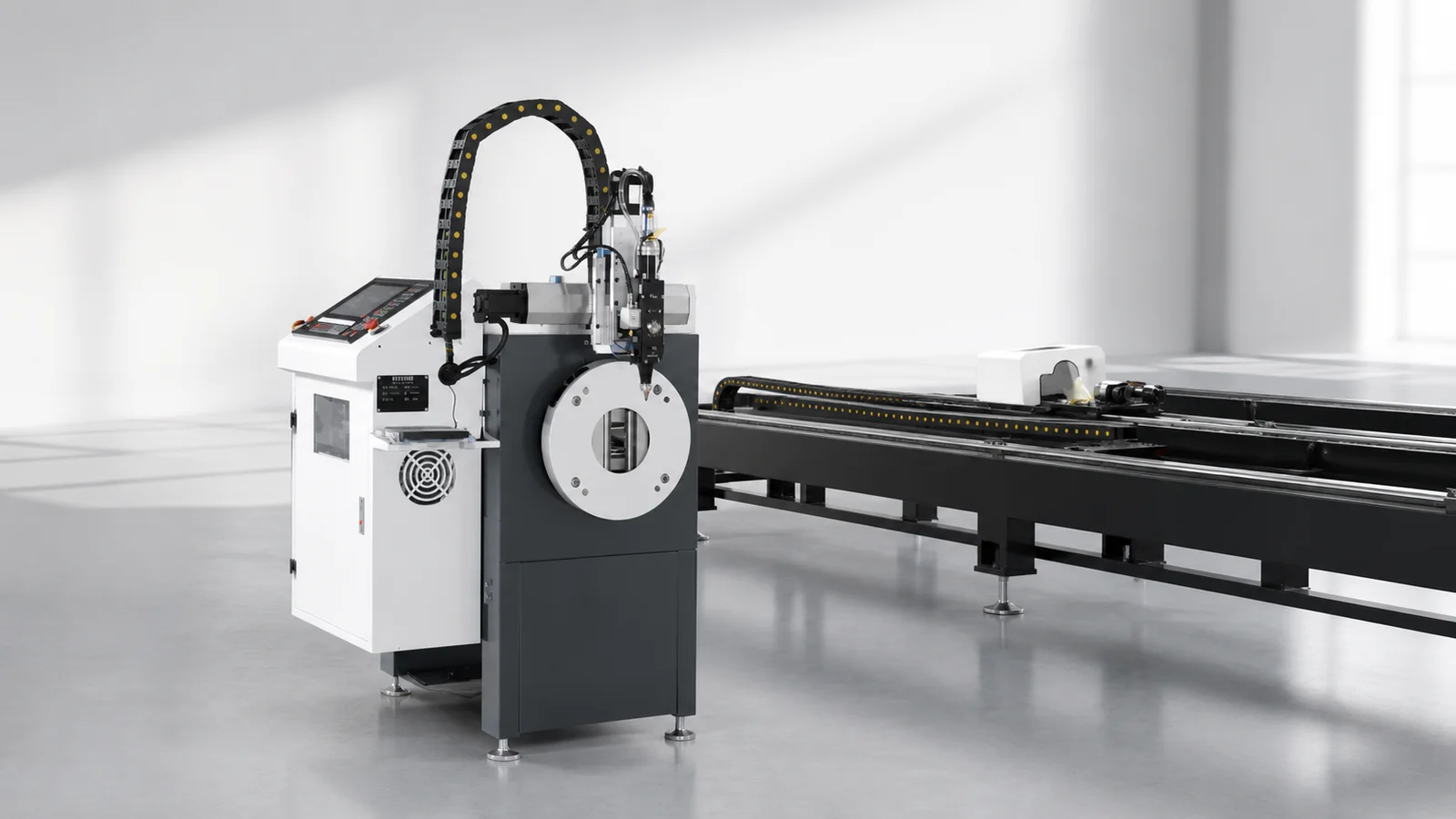 12-06G 12-06G Simple Laser Tube Cutting Machine
