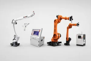 Painting and grinding robot systems