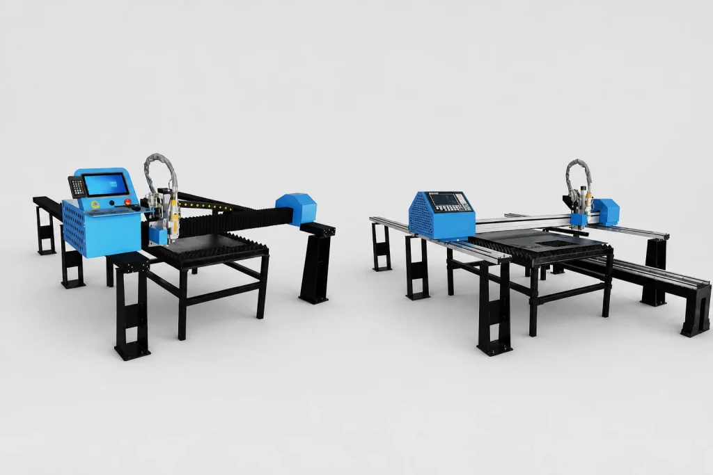 Portable laser cutting machines