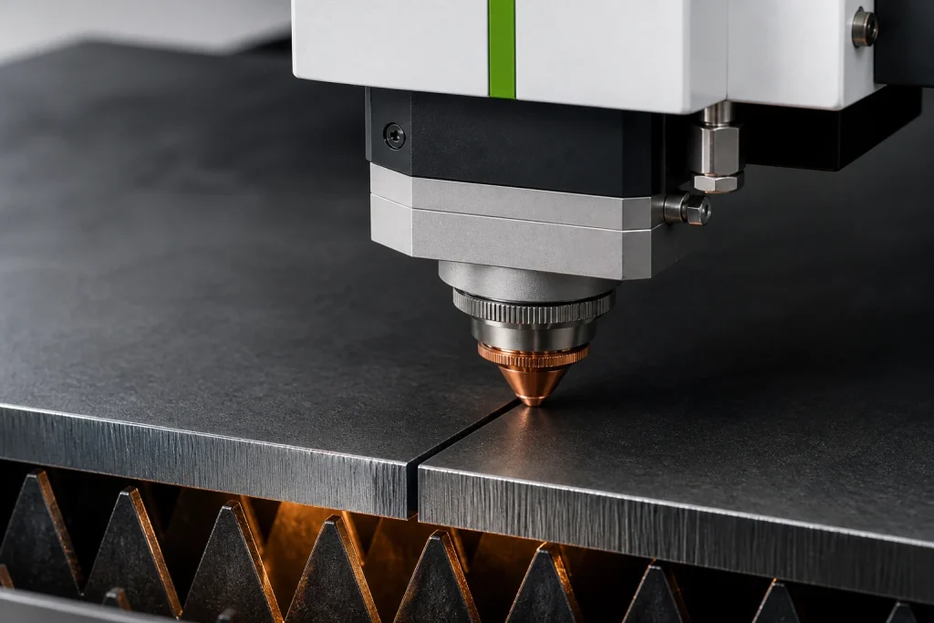 Detailed laser-cut edge